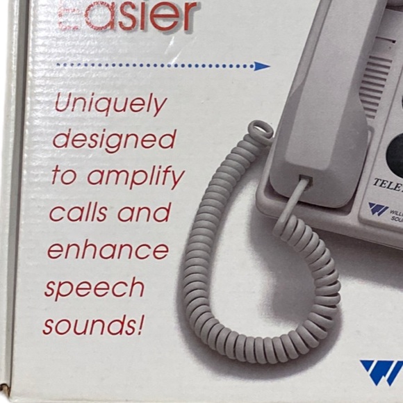 Williams Sound TEL040 - TeleTalker 55dB Amplified Telephone - Picture 7 of 12